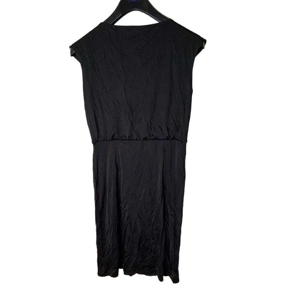 Tory Burch 100% silk black dress women's size small
